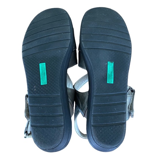 GRASSHOPPER Silver Comfort Ortholite Sandals 9.5 Medium - Picture 2 of 6